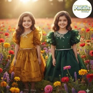 SF-138 - Amber Bloom Party Frock