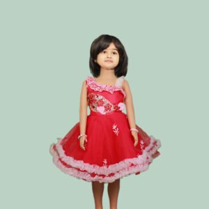 SF-130 - Twinkle Petals Party Wear Frock