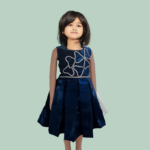 Blossom Grace Frock Dark Blue