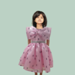 Bow Princess Frock pink