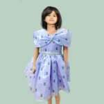 Bow Princess Frock Lavender